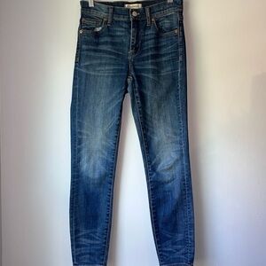 Madewell High Riser Skinny Jean